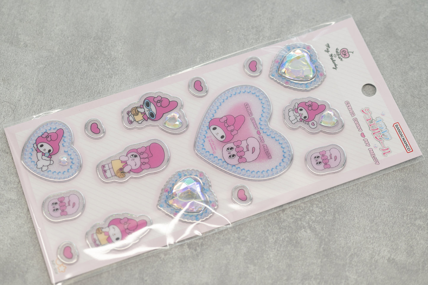 キラキラジュエルシール エスターバニー×マイメロディ