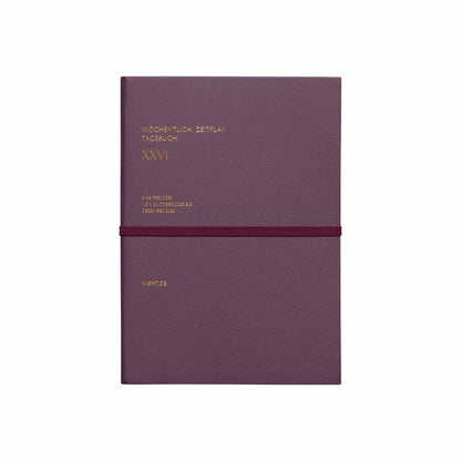 【2026年版】 ダイアリー ヴェルタ― 10月始まり B6 ブロック