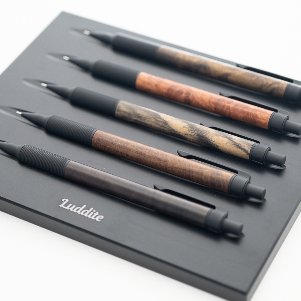 EVERDRAW Mブラック ウッドモデル シャープペン0.5