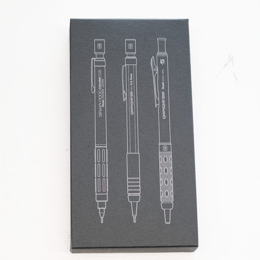 【限定】 製図用シャープペン 0.5 3本セット 60th
