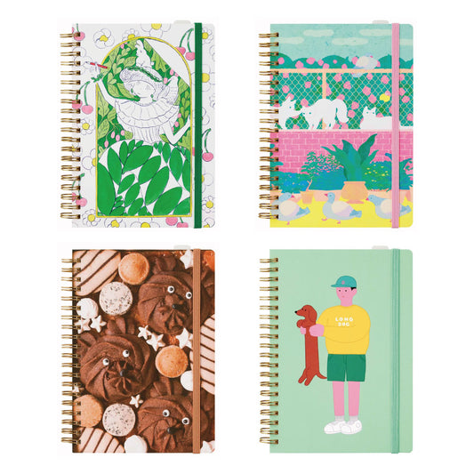 【2026年2月新柄】ヒトトキノート リングタイプ コミックサイズ