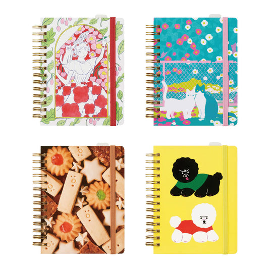 【2026年2月新柄】ヒトトキノート リングタイプ パスポートサイズ