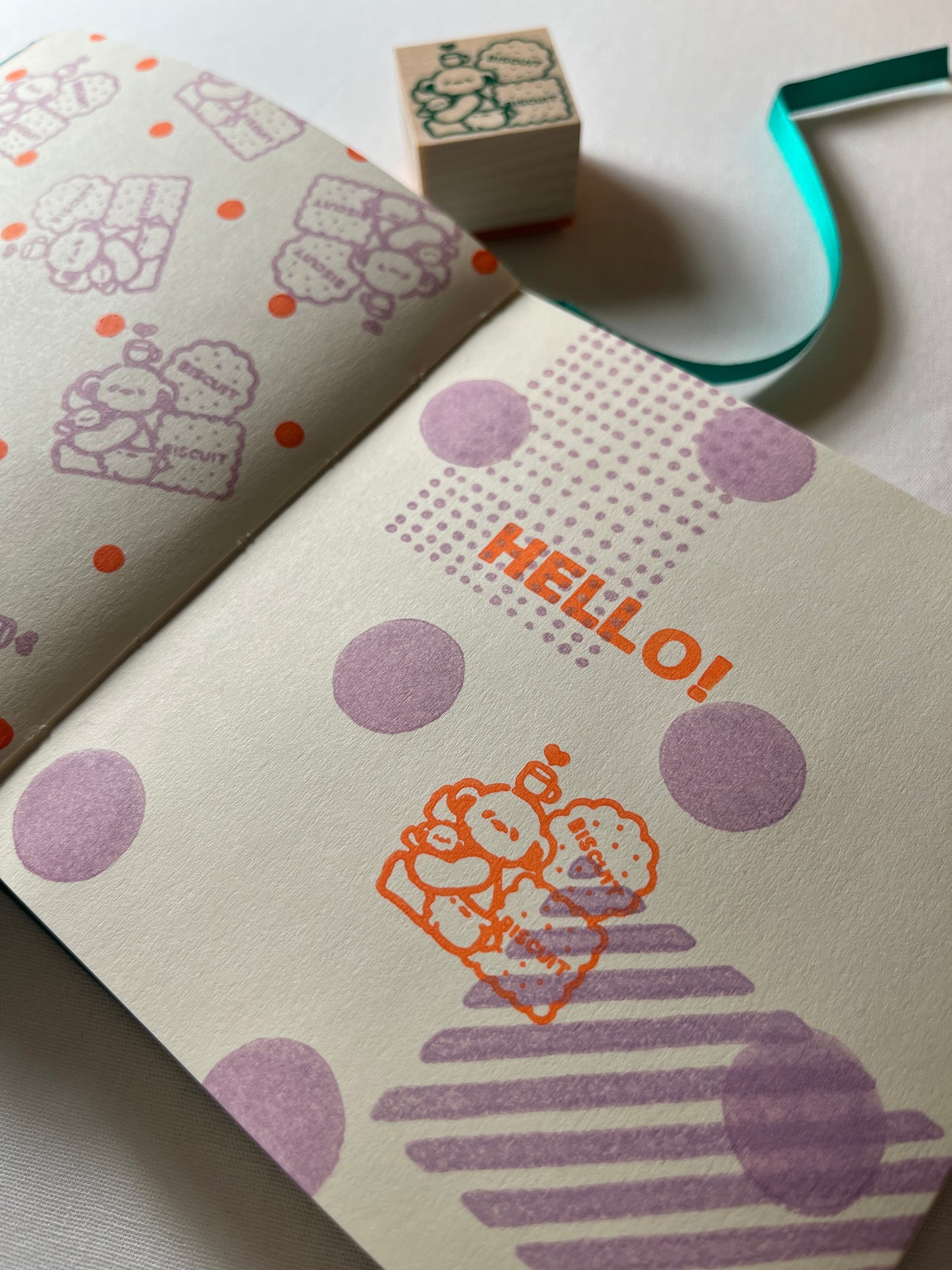 Hello BISCUIT💛「Stamp Book」PEPIN×Pentonote