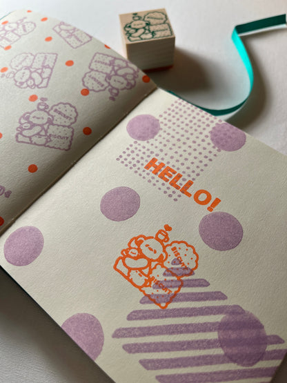 Hello BISCUIT💛「Stamp Book」PEPIN×Pentonote