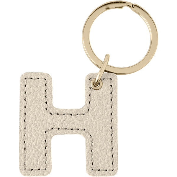アルファベット キーホルダー (ゴールド)