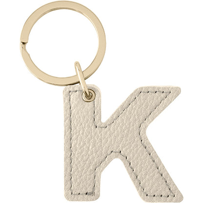 アルファベット キーホルダー (ゴールド)
