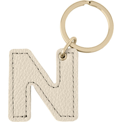 アルファベット キーホルダー (ゴールド)