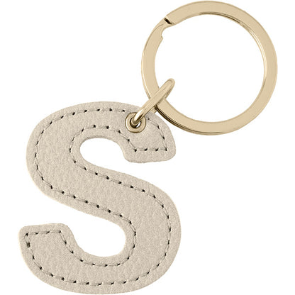 アルファベット キーホルダー (ゴールド)