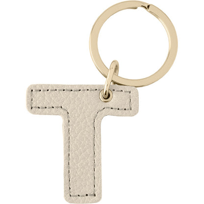 アルファベット キーホルダー (ゴールド)
