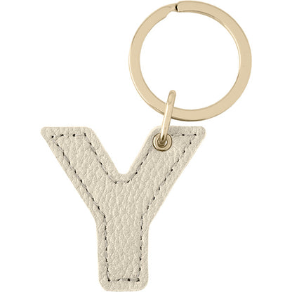 アルファベット キーホルダー (ゴールド)