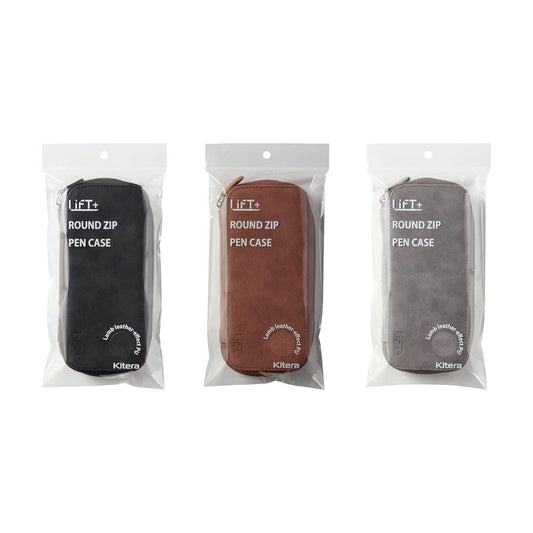 LIFT+ ラウンドジップペンケース