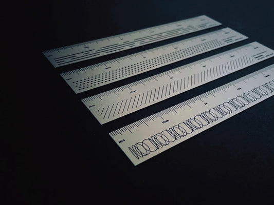 THIS INDUSTRIAL EtchingRuler（定規）