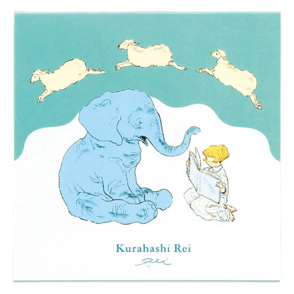 K/R くらはしれい スクエアメモ