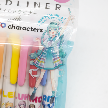 【限定】ゼブラ マイルドライナー ピアプロキャラクターズ
