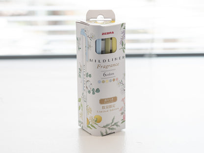【限定】マイルドライナー Fragrance 香り付きマーカー6色セット