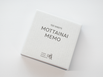 竹尾 MOTTAINAI MEMO