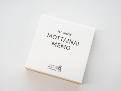 竹尾 MOTTAINAI MEMO assorted