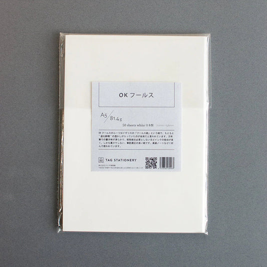OKフールス(白) ルーズシート A5 50枚入り