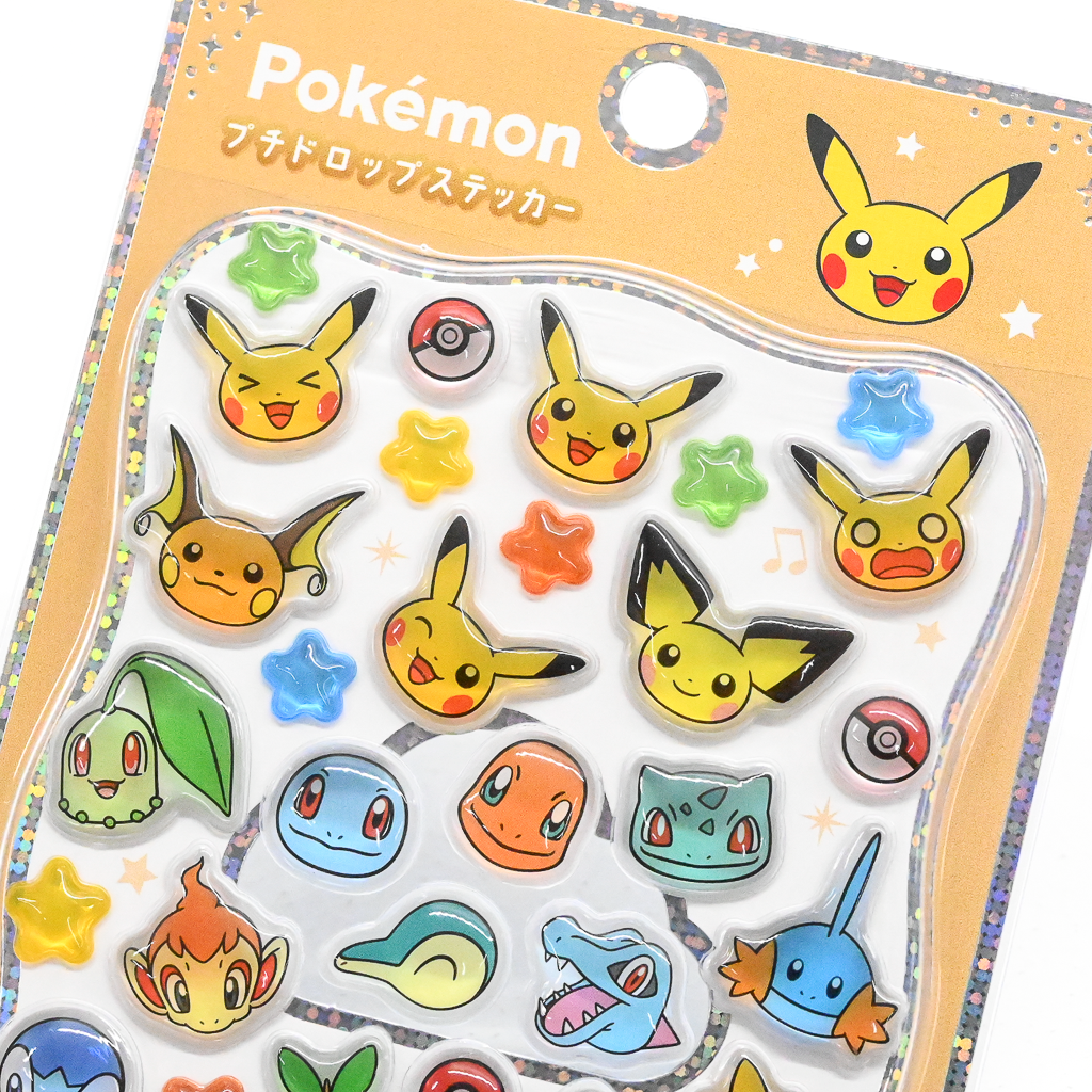 ポケモン プチドロップステッカー