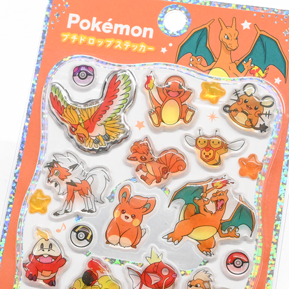 ポケモン プチドロップステッカー