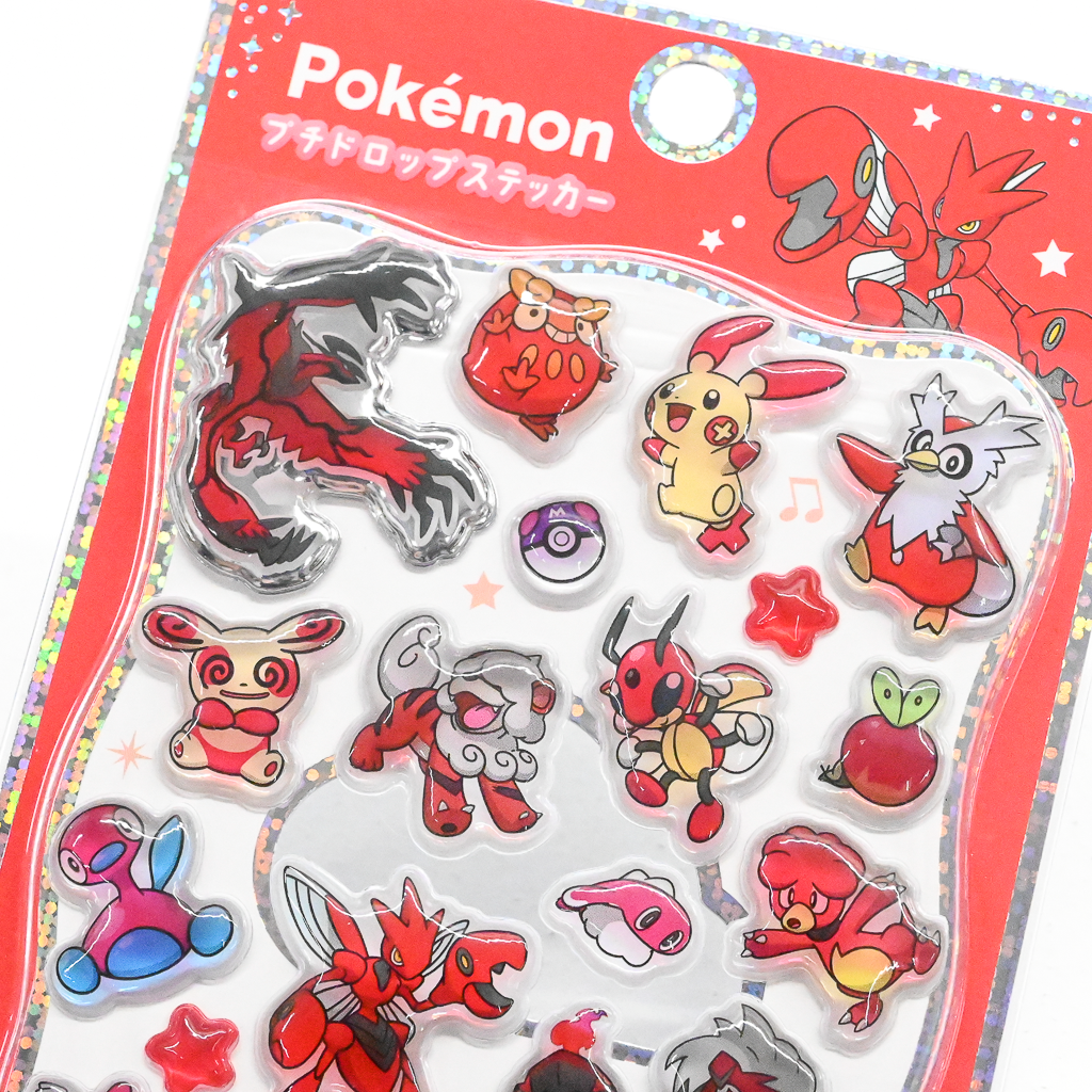 ポケモン プチドロップステッカー
