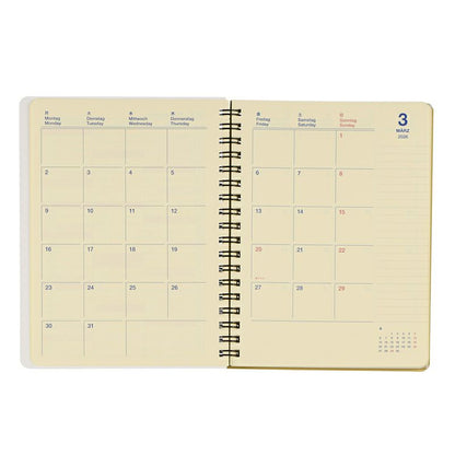 【2026年版】3月始まり ロルバーンダイアリー フローラ L