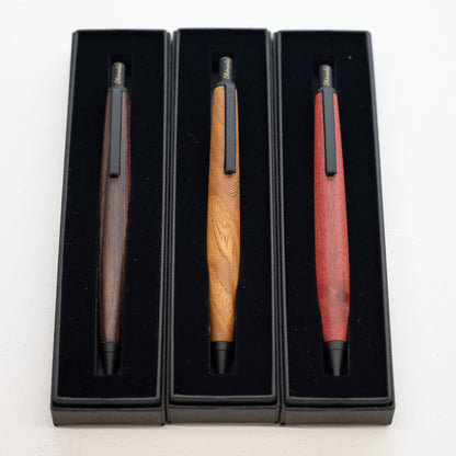 【特別生産品】島田小割製材所　木軸シャープペンシル　0.5mm