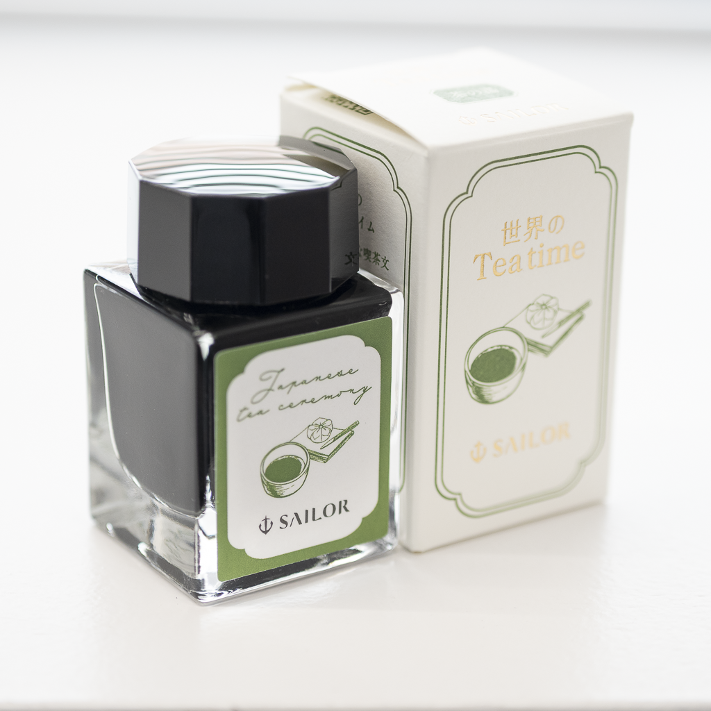 世界のティータイム 万年筆用ボトルインク 茶の湯 【数量限定】