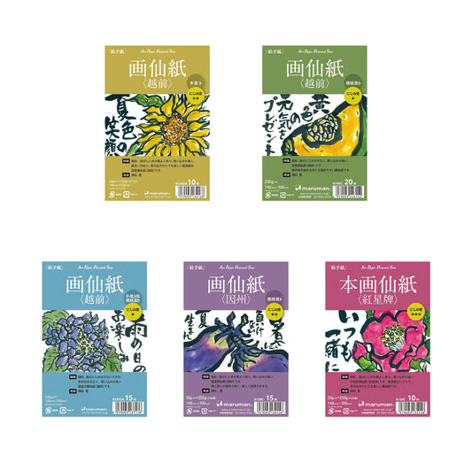 アートペーパー ポストカードサイズ 画仙紙/本画仙紙