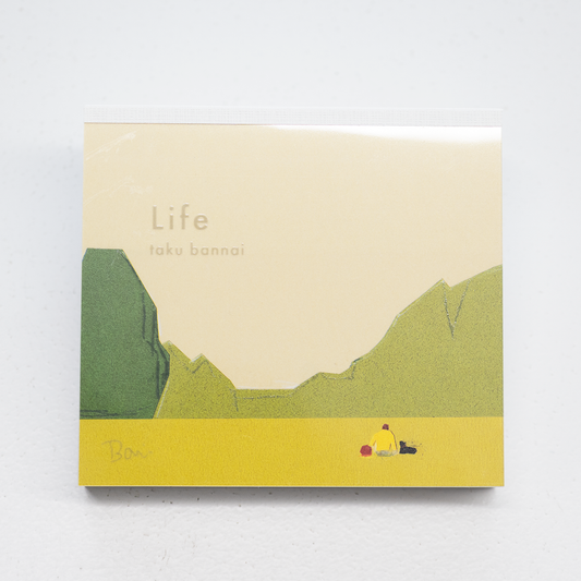 表現社 ブロックメモ 坂内拓「Life」