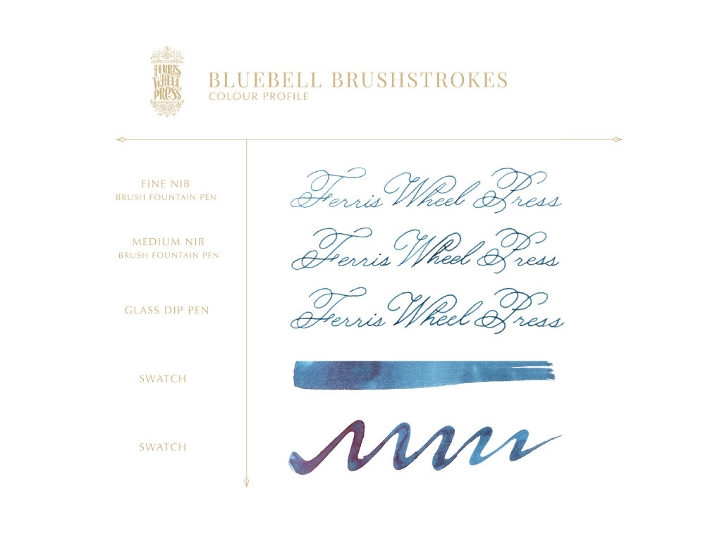 10ml INK POTS Bluebell Brushstrokes（ブルーベル　ブラッシュストローク）