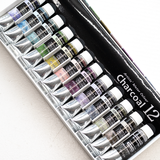 チャコールカラー12色セット
