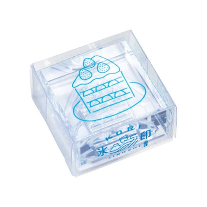 透明スタンプ 氷印 大
