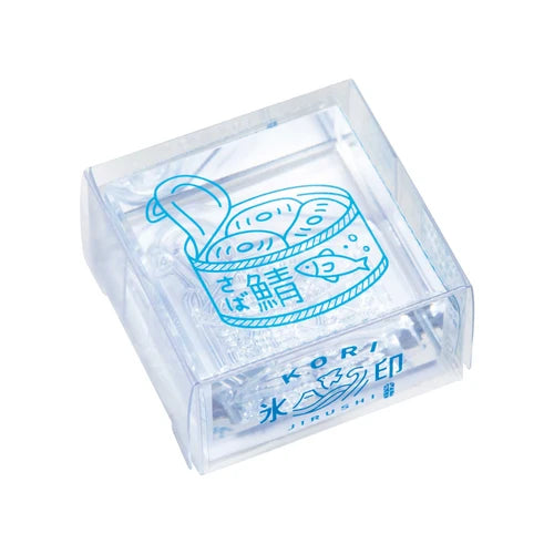 透明スタンプ 氷印 大