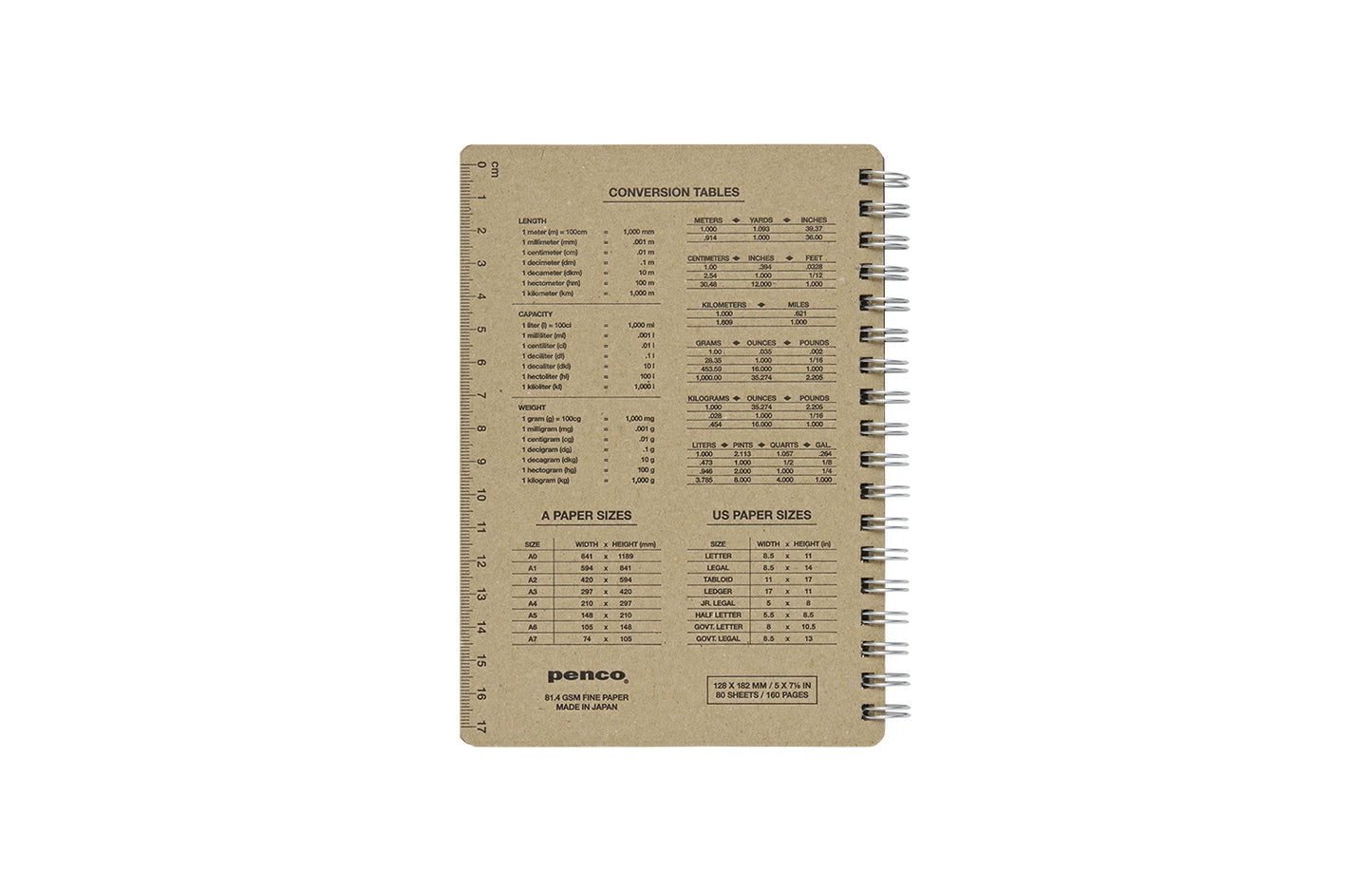 PENCO リングノート B6 方眼