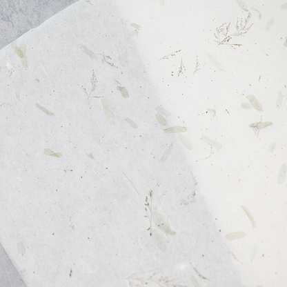 ドライフラワー和紙