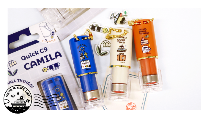 eric×サンビー Quick C9 CAMILA ネーム印