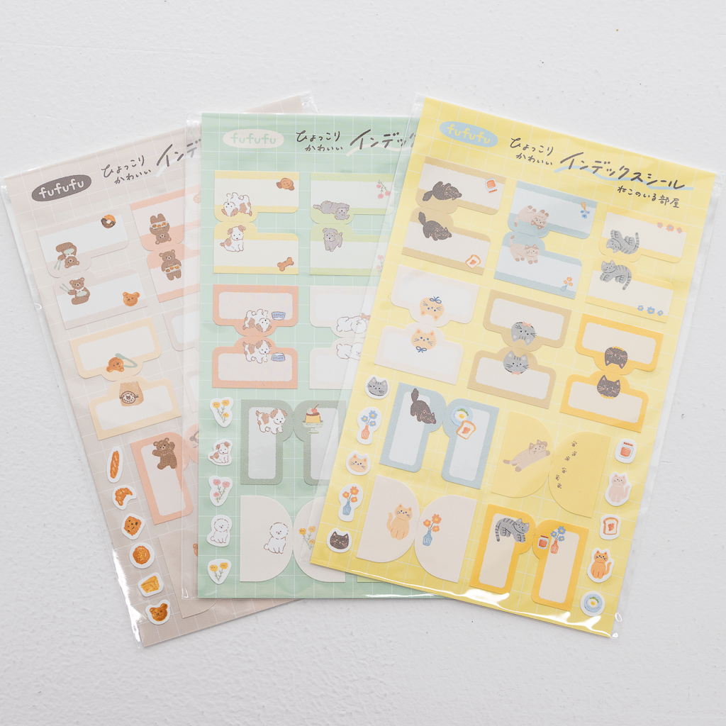 fufufu手帳 M6 インデックスシール