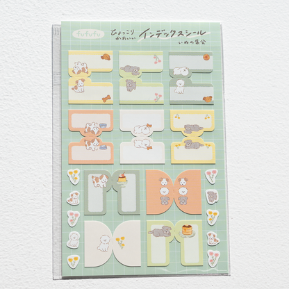 fufufu手帳 M6 インデックスシール