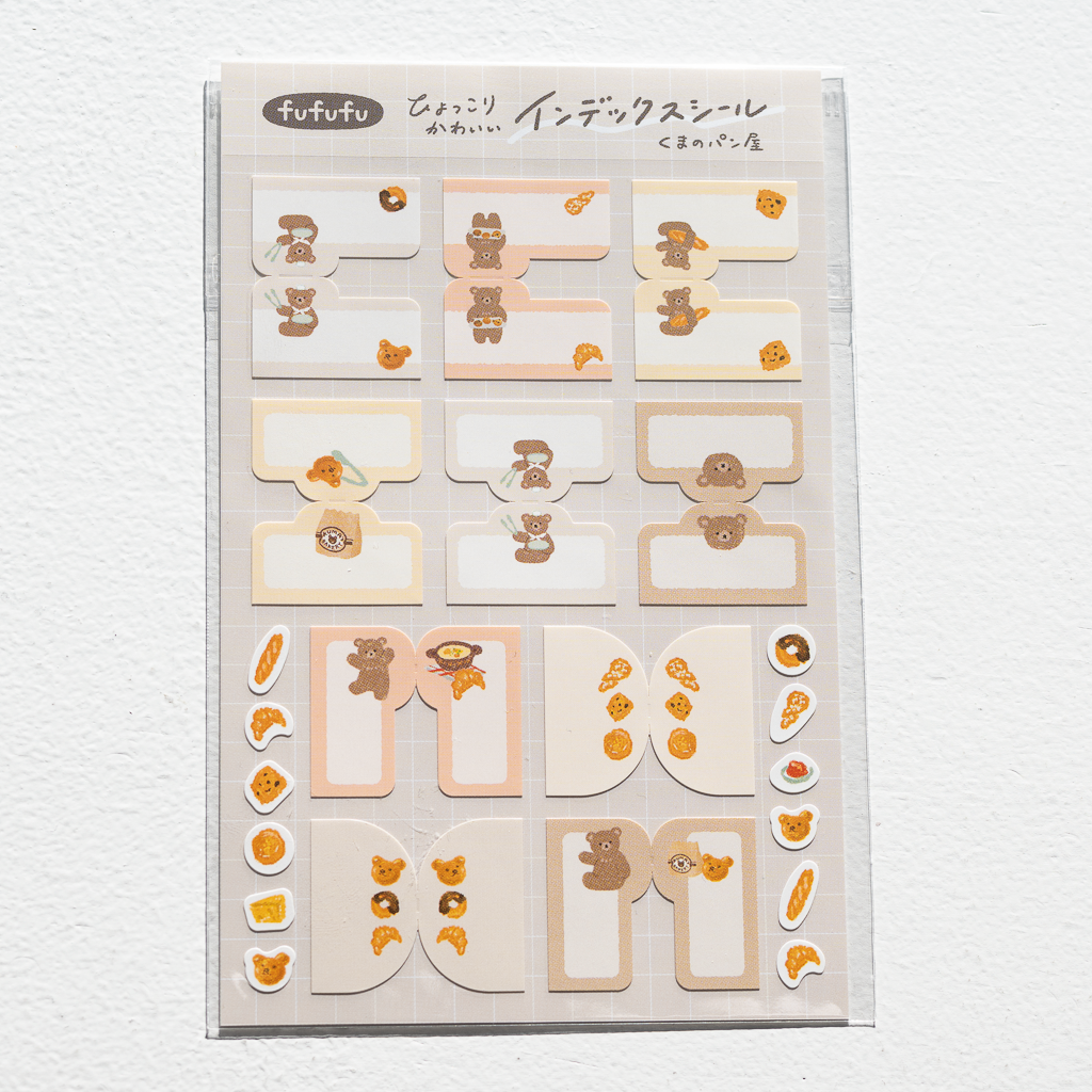 fufufu手帳 M6 インデックスシール