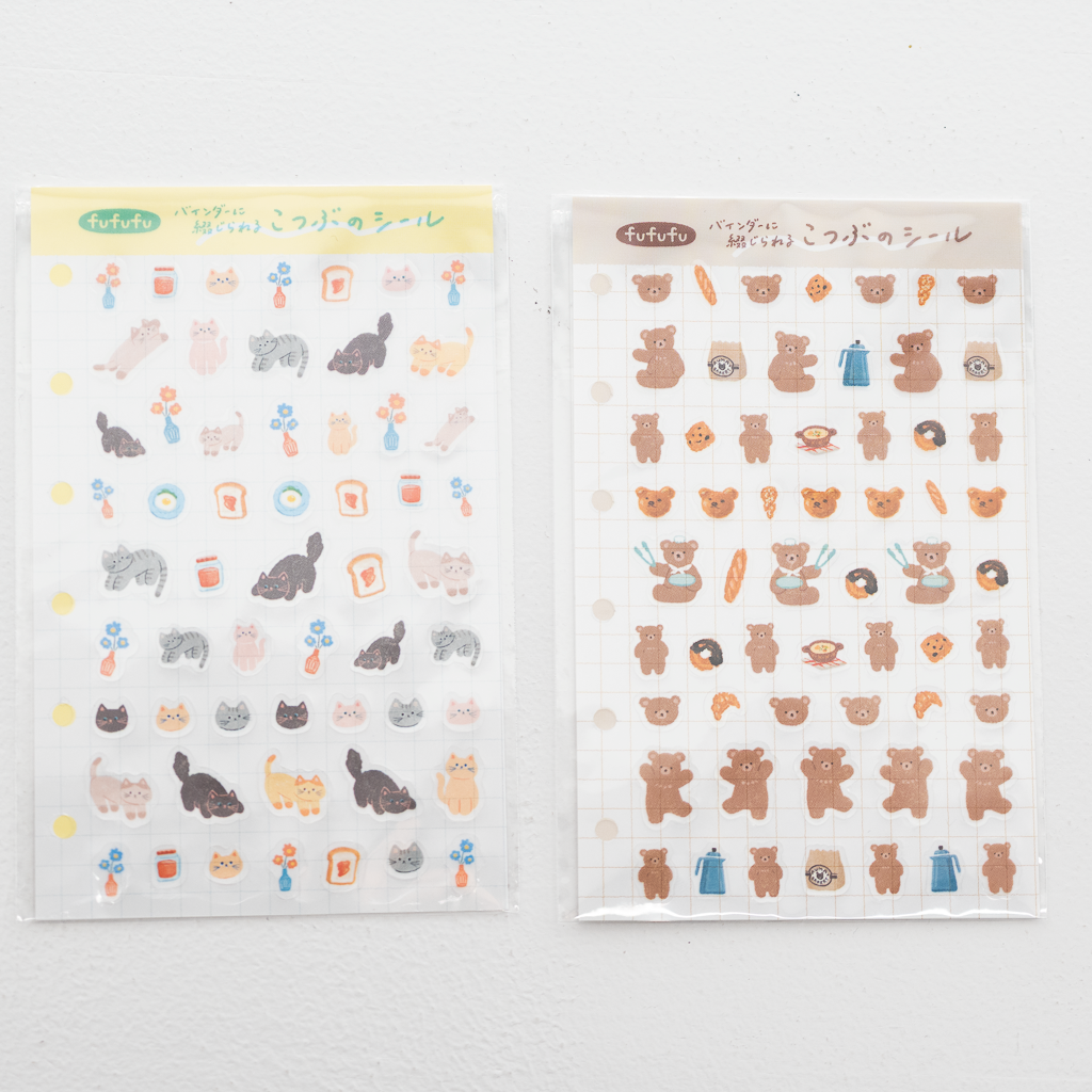 fufufu手帳 M6 こつぶシール