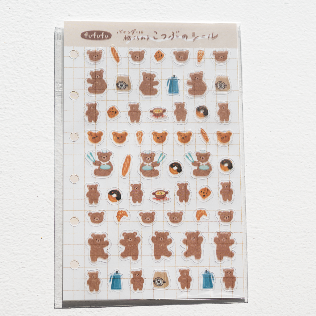 fufufu手帳 M6 こつぶシール