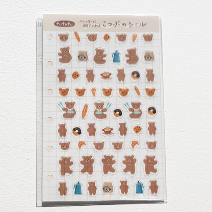 fufufu手帳 M6 こつぶシール
