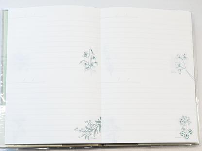 「花に想いをのせて綴る」 花ことば日記 LITE B6