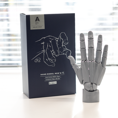 KOTOBUKIYA ハンドモデル MEN'S グレー 【右手】