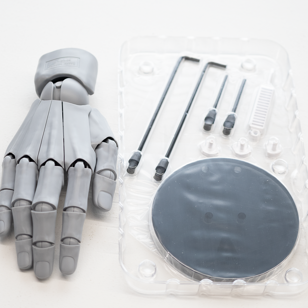 KOTOBUKIYA ハンドモデル MEN'S グレー 【右手】