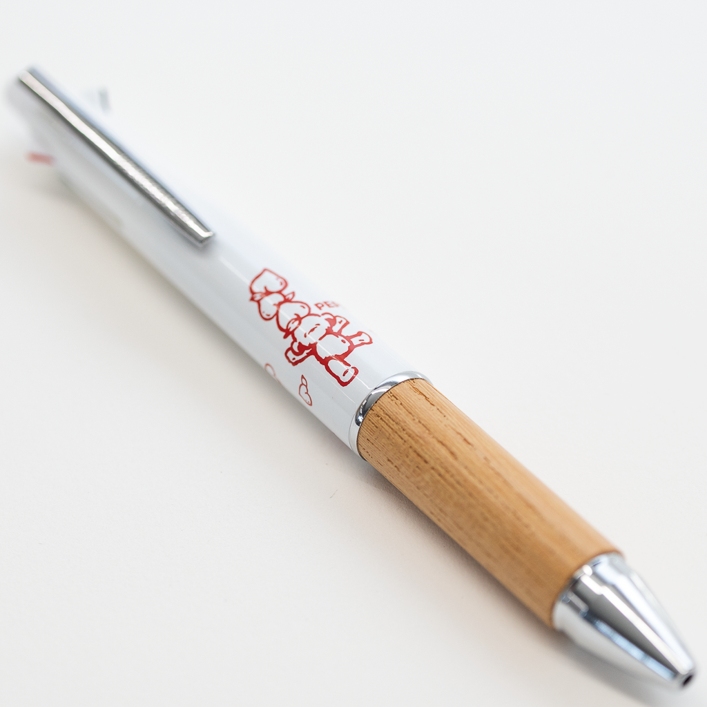 【限定】ジェットストリーム 木軸BP 「Hello!momo」 【PEPIN×Pentonote】