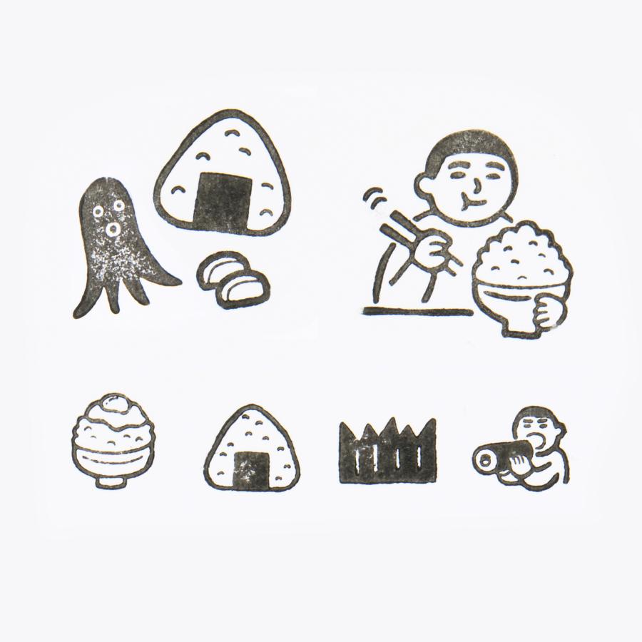 ニューレトロ みんなのてちょうスタンプ スタンプセット