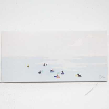 表現社 一筆箋 坂内拓「Seaside」
