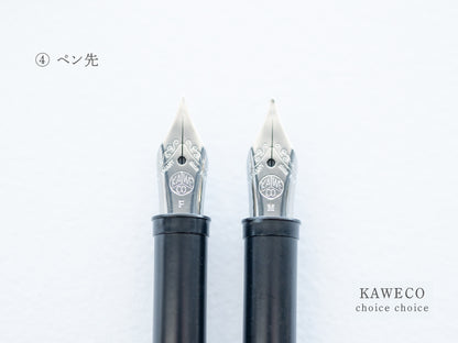 【④ペン先】チョイスチョイス  KAWECO スポーツ万年筆
